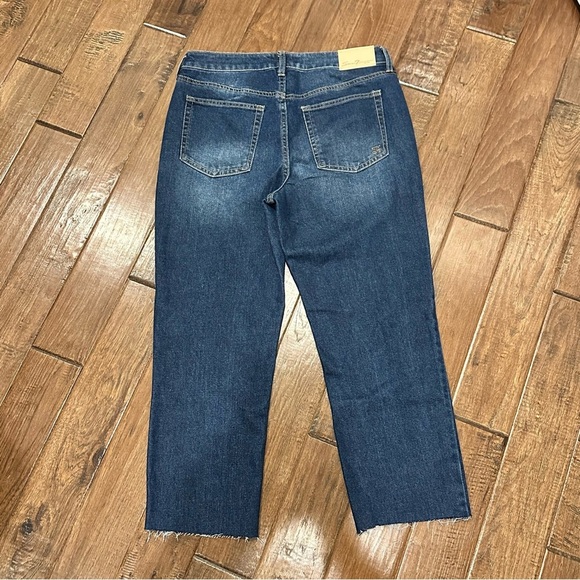 Seven7 Skinny Dark Blue Ankle Jeans size 6 - Picture 3 of 6